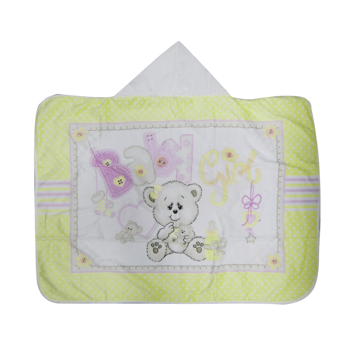 Toalla Con Capucha Bebé Döhler Velour 90 x 70 cm - BABY 