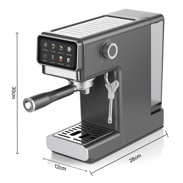 Cafetera Semiautomática Raf R.0208 1300w 1.2l CAFETERA RAF SEMIAUTOMATICA R0208