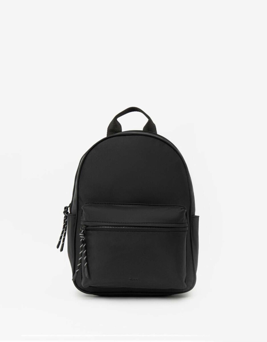 Mochila En Material Reciclado - Negro 