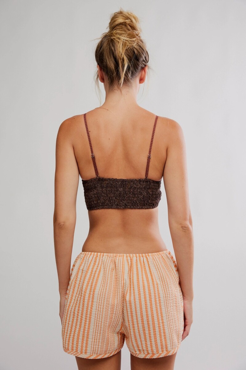 BRALETTE ROSIE Marron