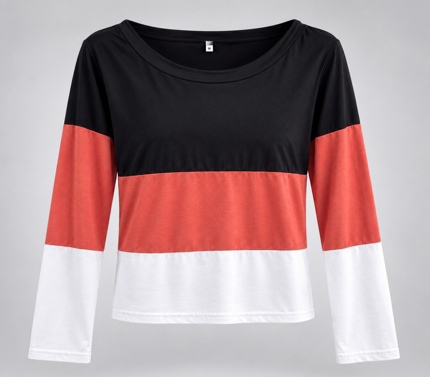Remera California - Negro|terracota|blanco 