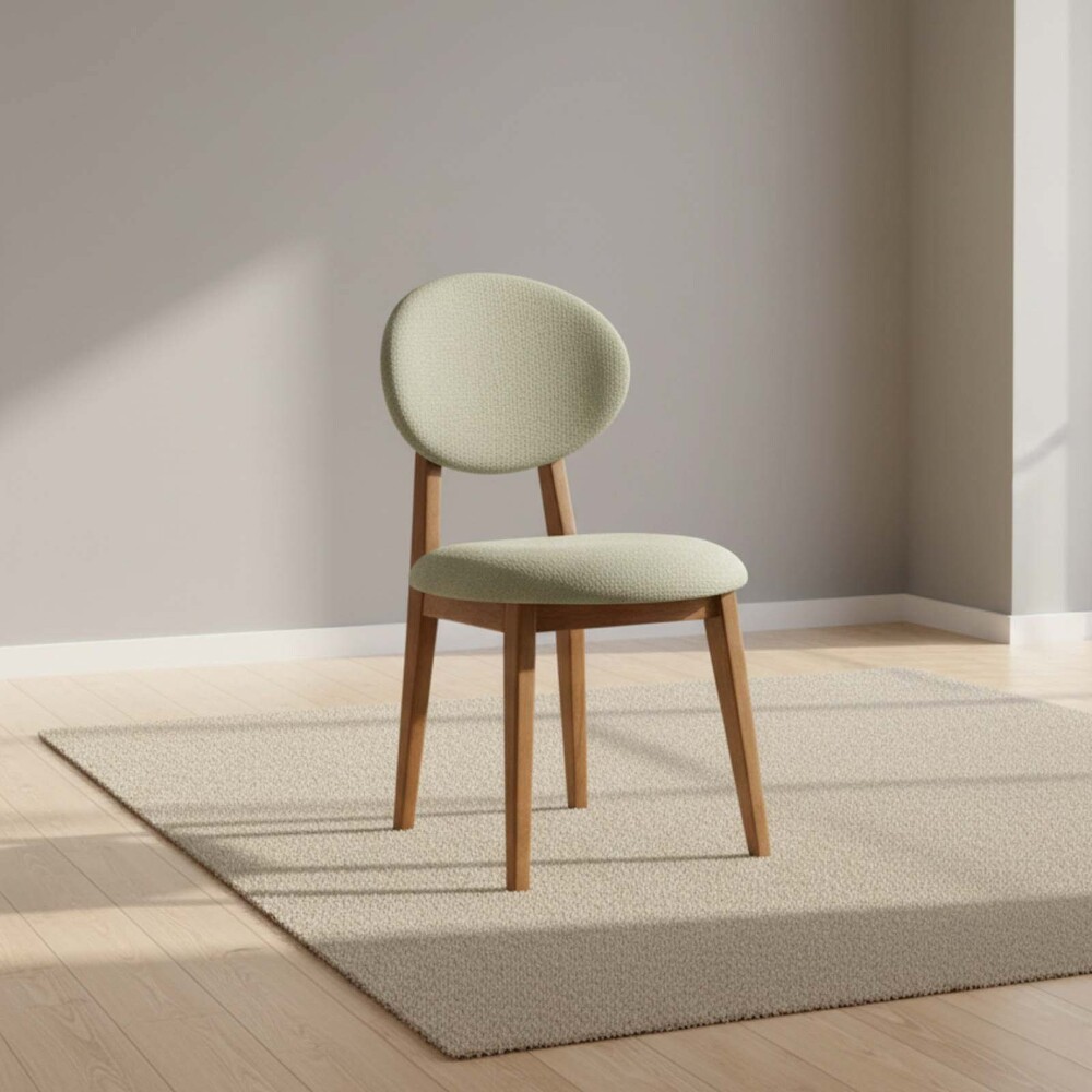 SILLA DE COMEDOR MDF-Y-MADERA VERDE BELÉN