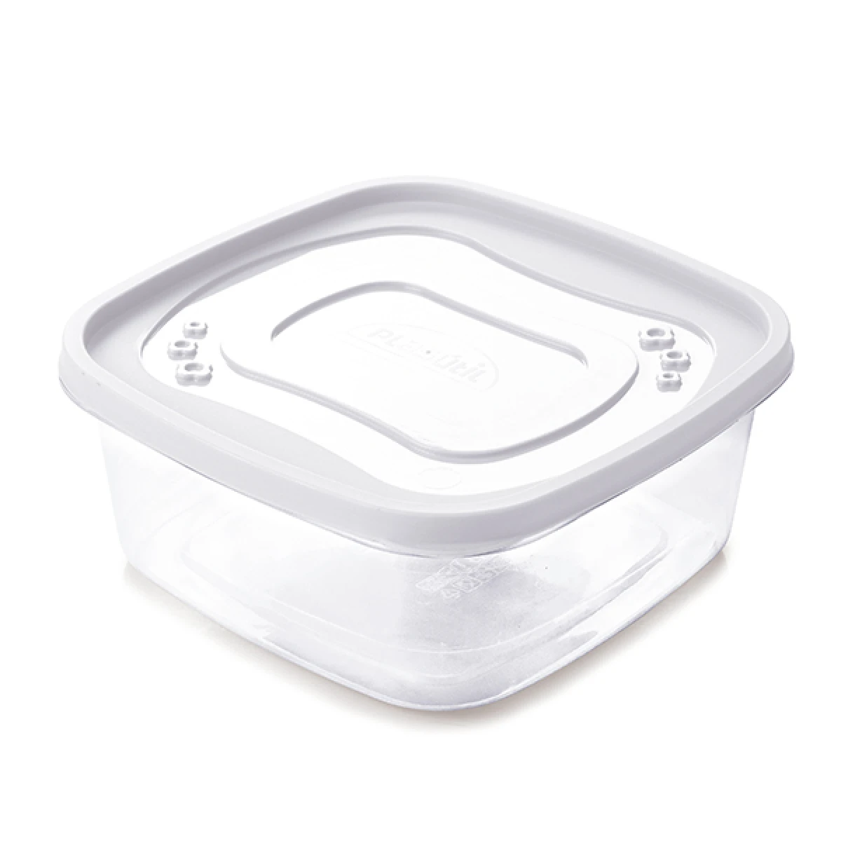 Vianda Pote 2,85 lts Plástico Click - BLANCO 
