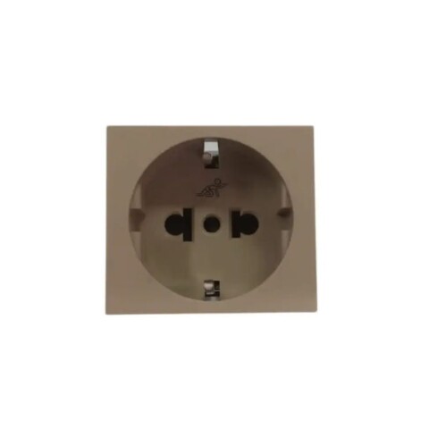 MODULO TOMA SCHUKO 2X16A+T POLARIZADO HABITAT MODULO TOMA SCHUKO 2X16A+T POLARIZADO HABITAT