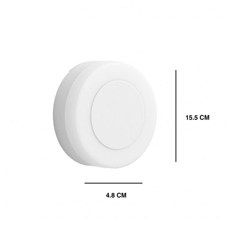 LUMINARIA DE PARED EYE 10W IP65 - NEGRA Luminaria De Pared Eye 10W IP65 Blanca
