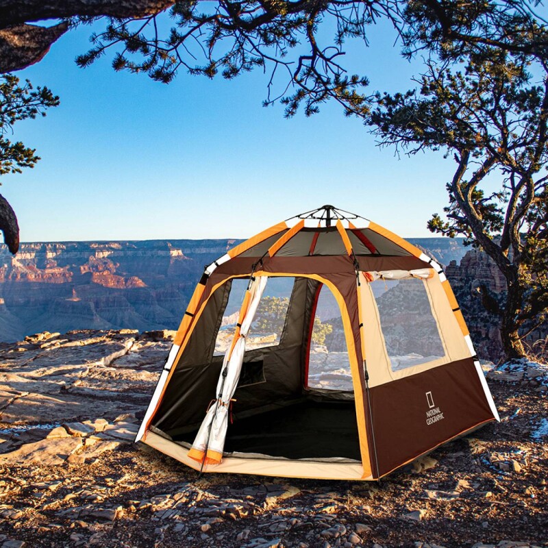 Carpa National Geographic Kootenay 6 Personas Marrón