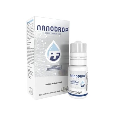 Nanodrop Emulsión Oftálmica 10 Ml. Nanodrop Emulsión Oftálmica 10 Ml.