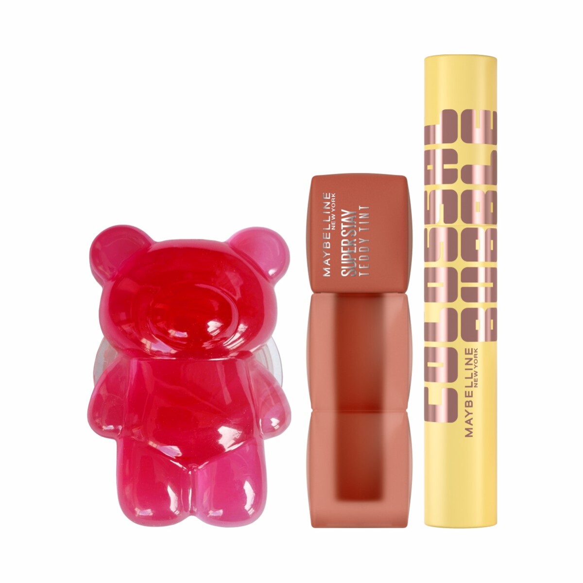 Pack Maybelline Teddy Tint Faux Freckle + Colossal Bubble 