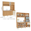 COCINA COMPACTA NAPOLI -441- 8Ptas + 2Caj. Combinada Sin color