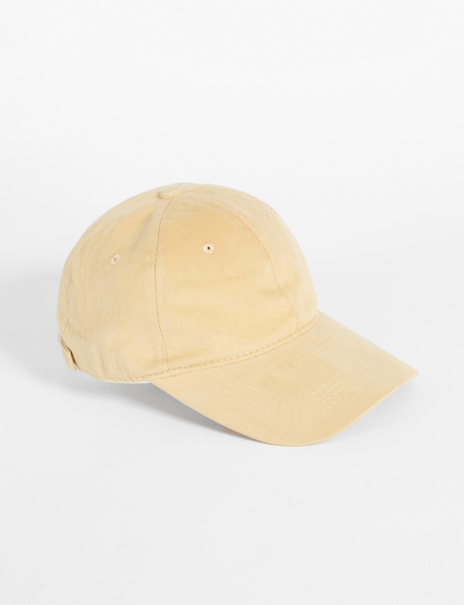 Cap básico - beige 