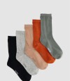 Pack x5 medias lisas infantil jk Variante 32