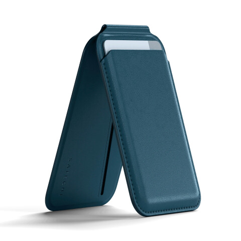 Satechi Wallet MagSafe Cuero Vegano - Dark Blue Satechi Wallet MagSafe Cuero Vegano - Dark Blue