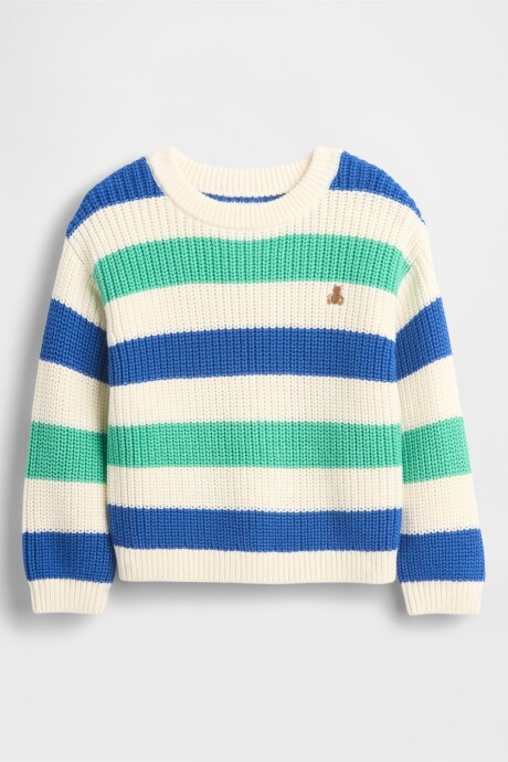Buzo Algodòn Brannan Toddler Niño Navy Multi Stripe V2