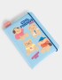 Anotadores Cuadernos y Memos Cuaderno A6 Korean Food - Azul Celeste