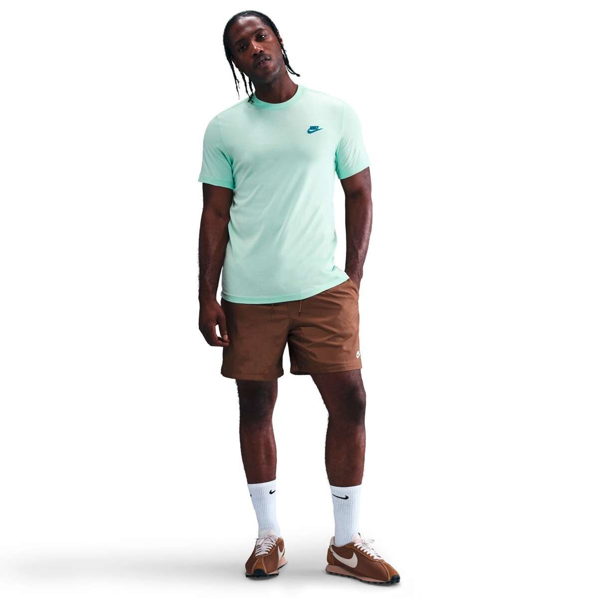 Remera Nike Sportswear Club De Hombre - Verde 