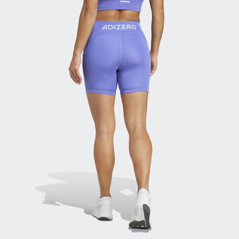 Calza Corta Adidas Adizero Azul