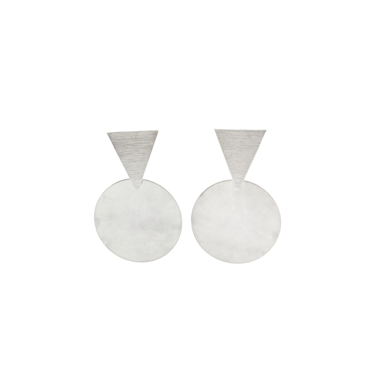 Caravanas Colgante-Plata 925 esterlina-Sin piedra-CA3556 - sinpiedra 
