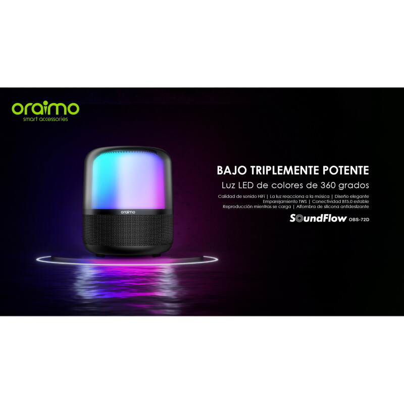 Parlante Inalámbrico Oraimo Soundflow 50w Bluetooth Parlante Inalámbrico Oraimo Soundflow 50w Bluetooth