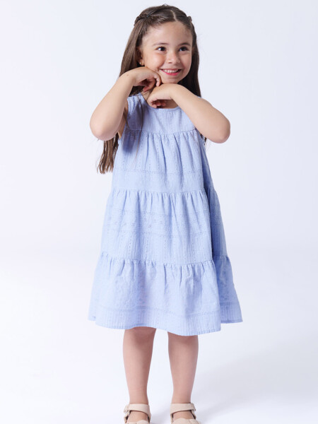 Vestido broderie Celeste