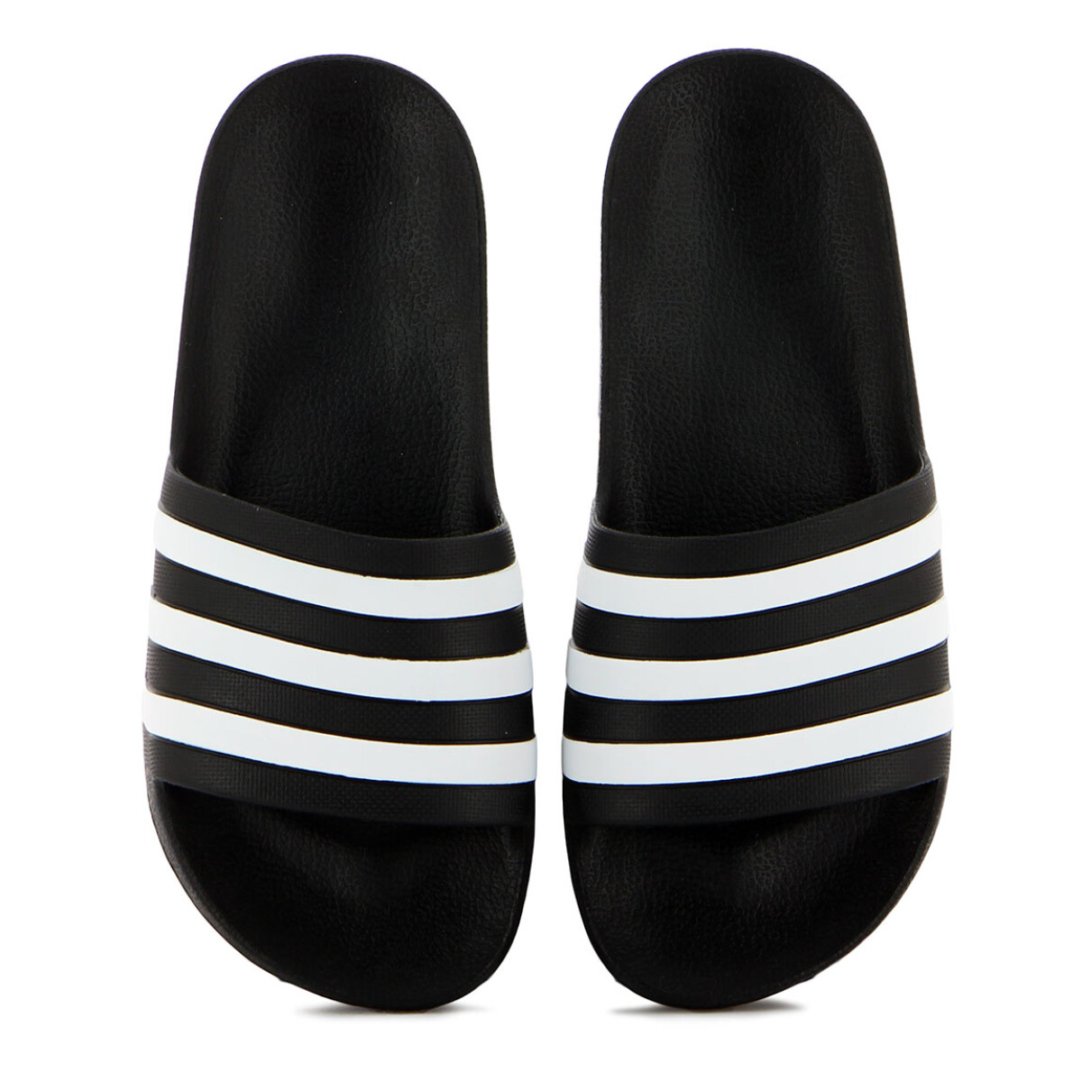 Chanclas Adidas Adilette Aqua Cblack/ftwwht/cblack - Negro 