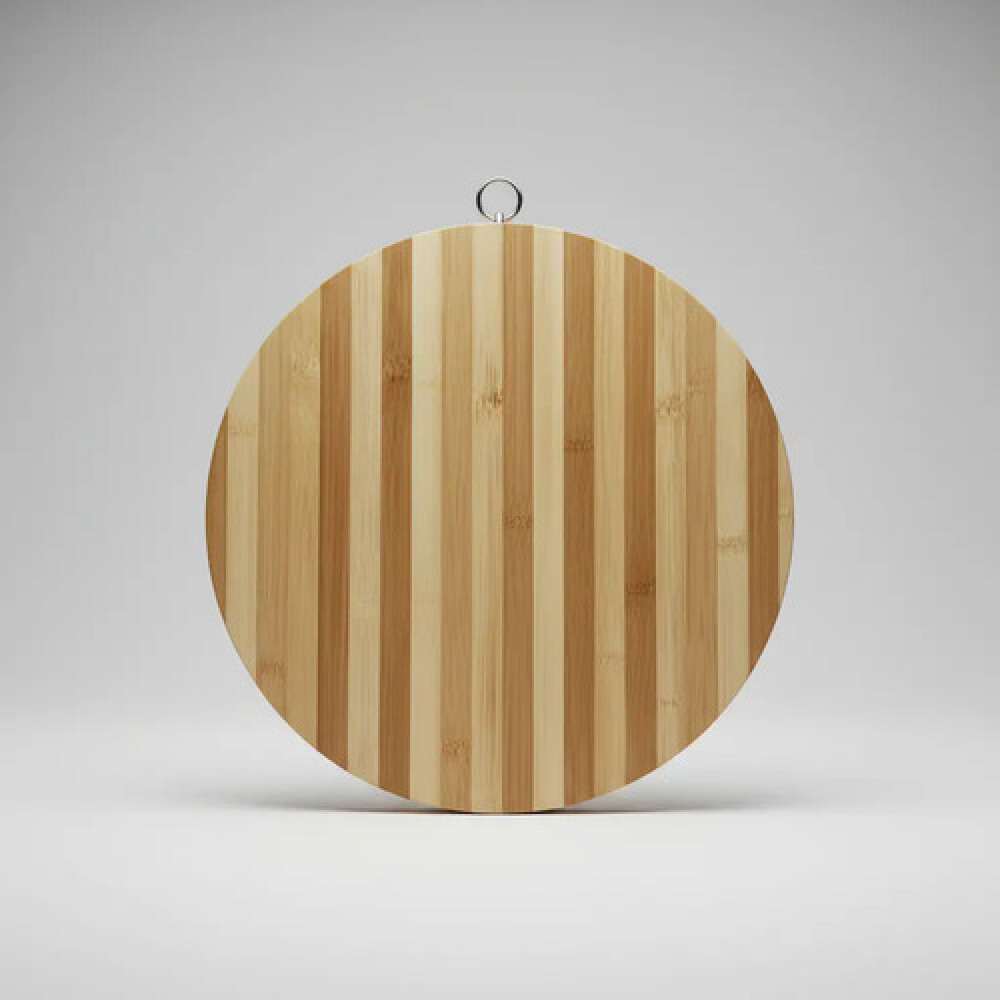 Tabla redonda de bamboo 34 x 1.4 cm. Tabla redonda de bamboo 34 x 1.4 cm.