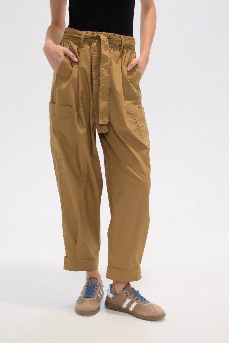 Pantalon Aelare - Camel 
