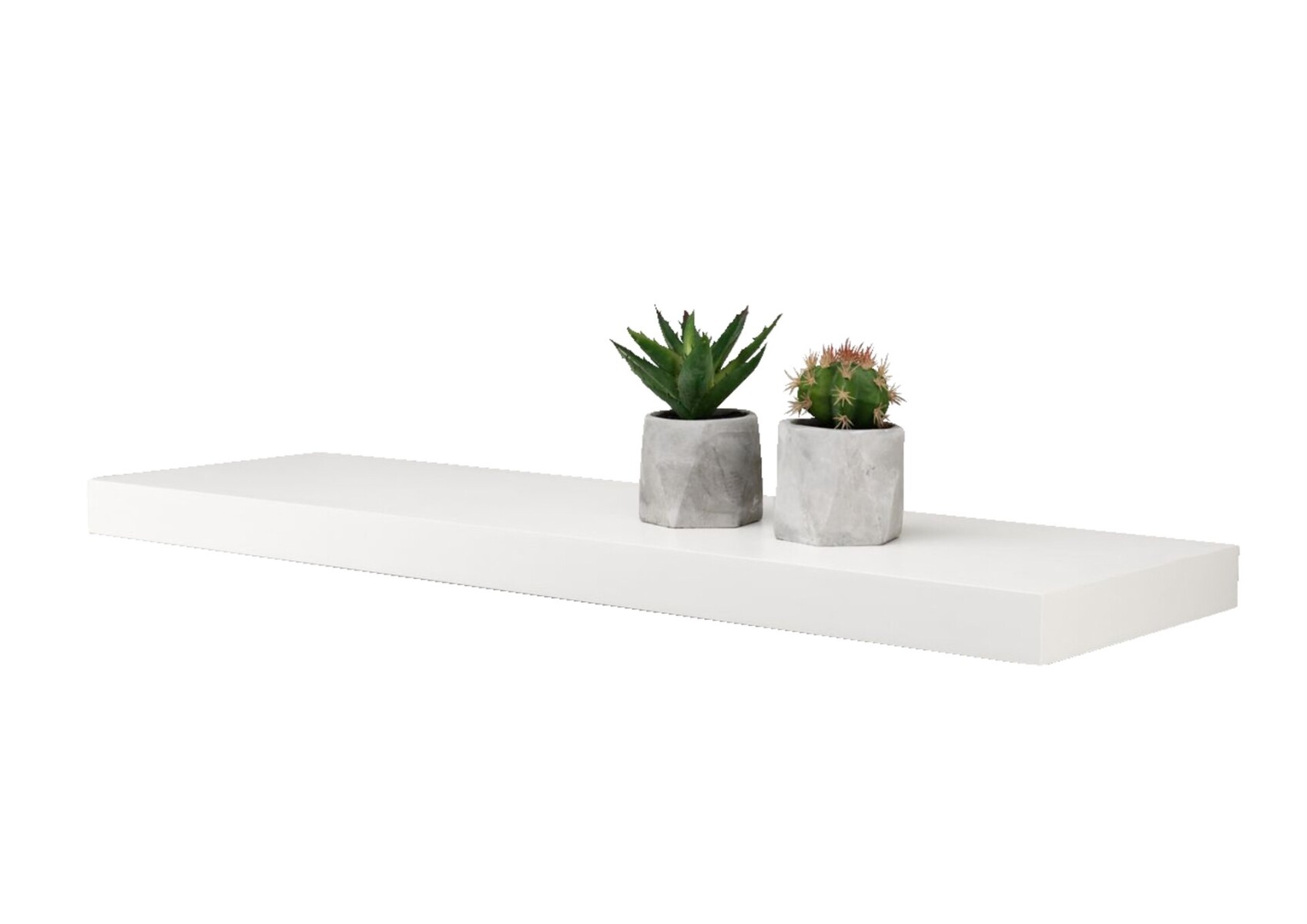 Estante flotante ABILD 80x24 blanco 