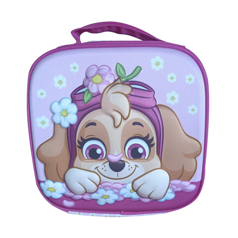 Lunchera 3D Térmica Escolar Paw Patrol 22 x 22 cm Oficial ROSA