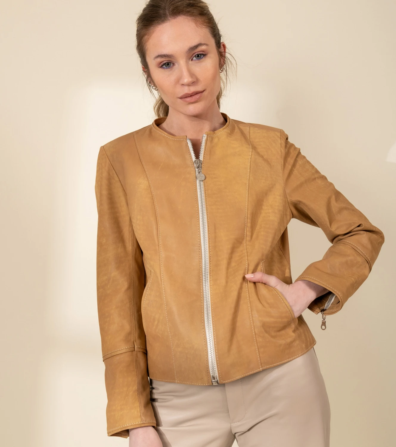 Campera Marga beige l