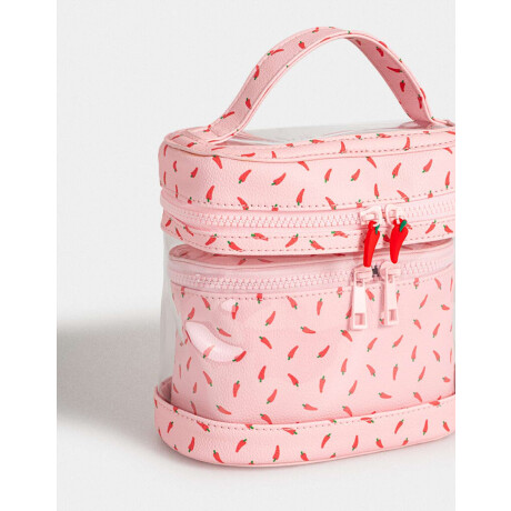 Set De Portacométicos Rosa Viejo