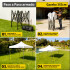 Gazebo Plegable 3x3 M Auto armable Toldo Playa Jardin Carpa Tela 600d IMBACK Color Blanco Gazebo Plegable 3x3 M Auto armable Toldo Playa Jardin Carpa Tela 600d IMBACK Color Blanco