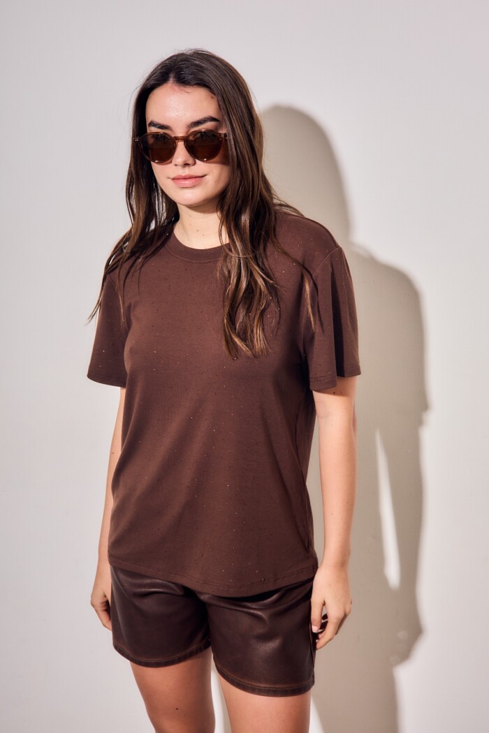Remerón Brillos Viscosa Marron
