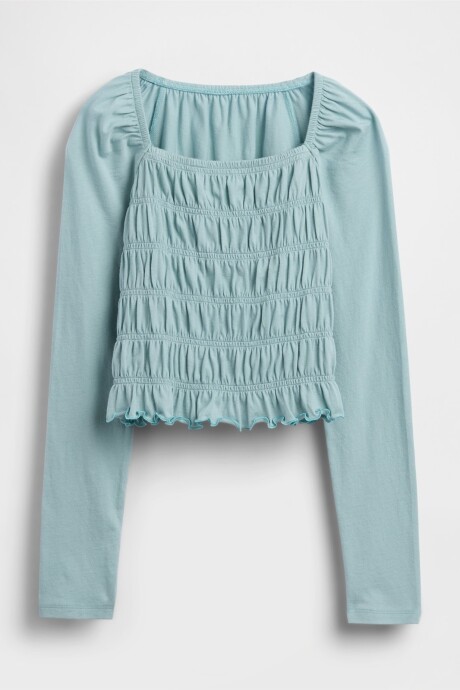 Top Smocked Niña Light Autumn