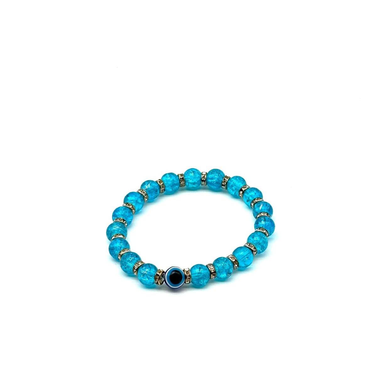 Pulsera con ojo Turco - Celeste 