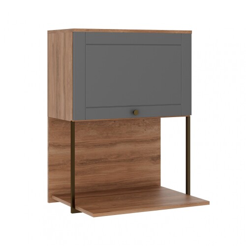 Aereo Americana 60 con Tiradores Oro Gris Aereo Americana 60 con Tiradores Oro Gris