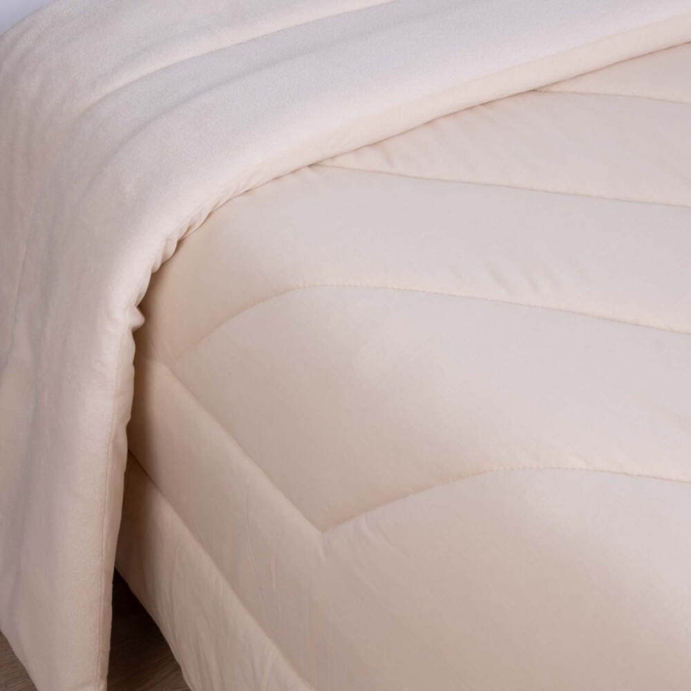 ACOLCHADO 2 PLAZAS ALGODON NATURAL-BEIGE BLEND BEIGE