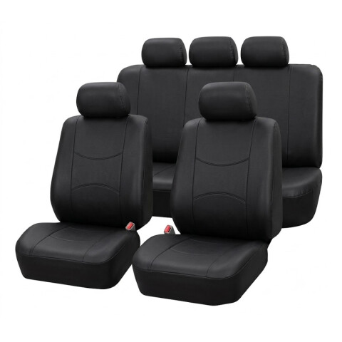 JUEGO DE FUNDAS CUBRE ASIENTO (NEGRO) Juego De Fundas Cubre Asiento (negro)