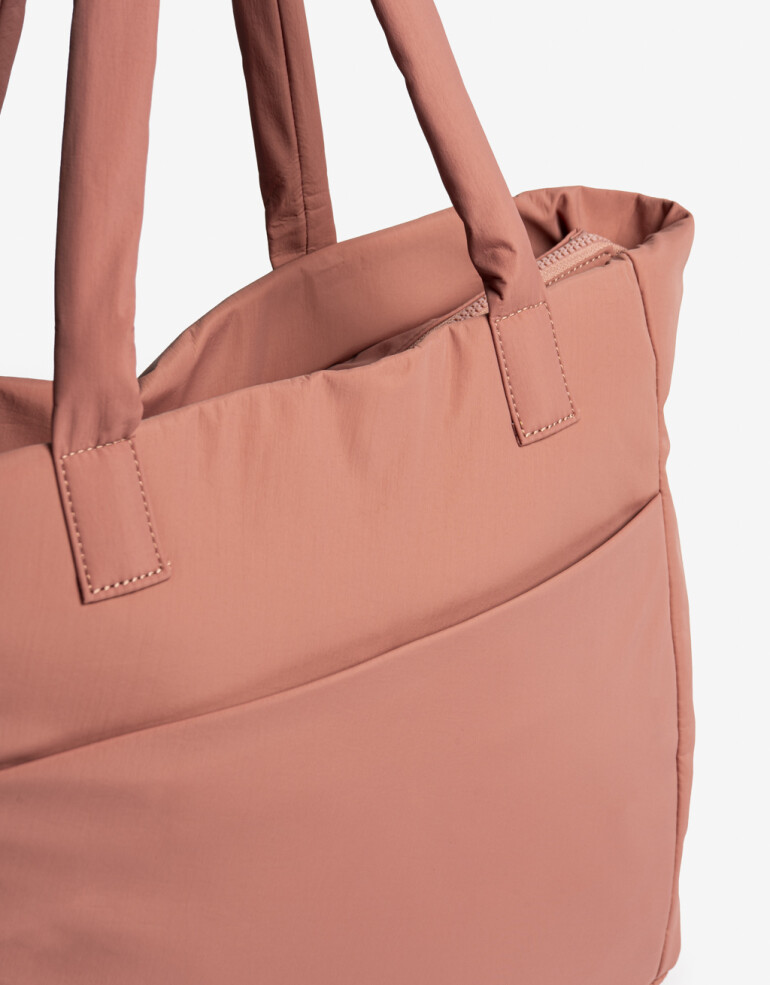 Shopper Nylon Shopper En Material Reciclado - Rosa Oscuro