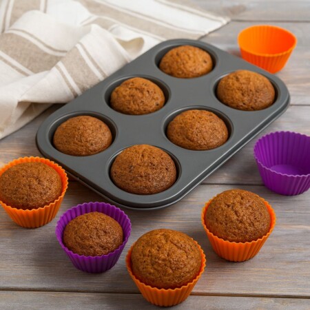 ASADERA MUFFINS SILICONA X6 ASADERA MUFFINS SILICONA X6