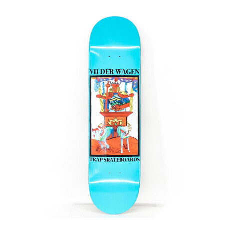Deck Trap Tarot Rodríguez Wagen Blue 8.0" (Sólo tabla - Lija incluída) Deck Trap Tarot Rodríguez Wagen Blue 8.0" (Sólo tabla - Lija incluída)