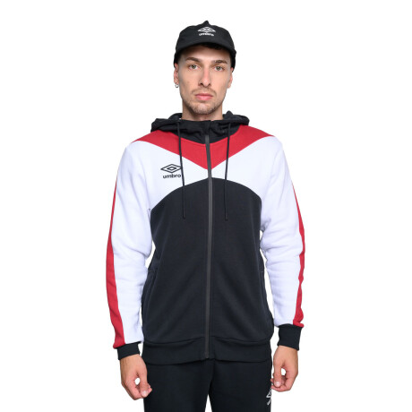 Campera de Hombre Umbro Negro - Bordo - Blanco