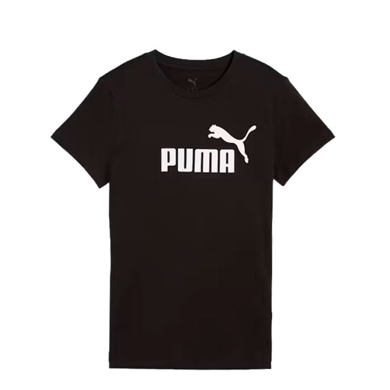 Remera de Mujer Puma Nº1 Logo W Negro - Blanco