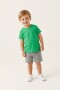 Remera m/c escote redondo y bolsillo VERDE