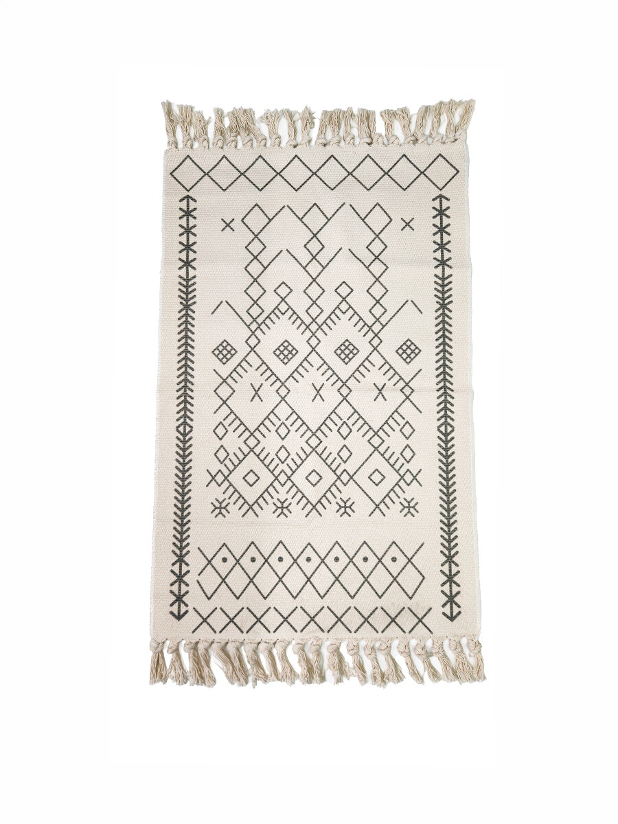 ALFOMBRA COTTON - NEGRO 