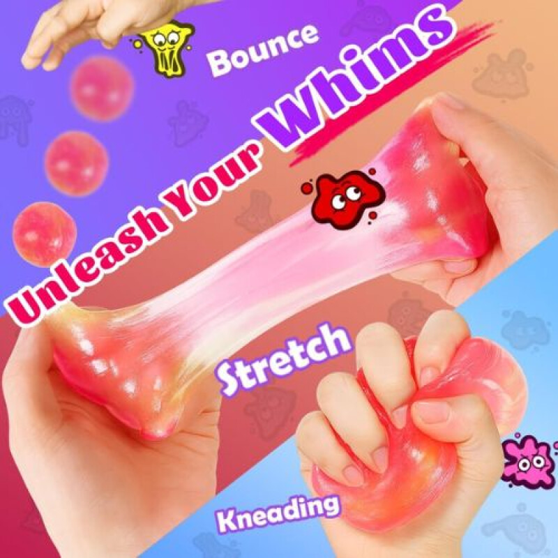 Dazzling Multicolor Slime P011