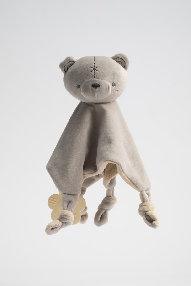 Muñeco de apego Oso Gris