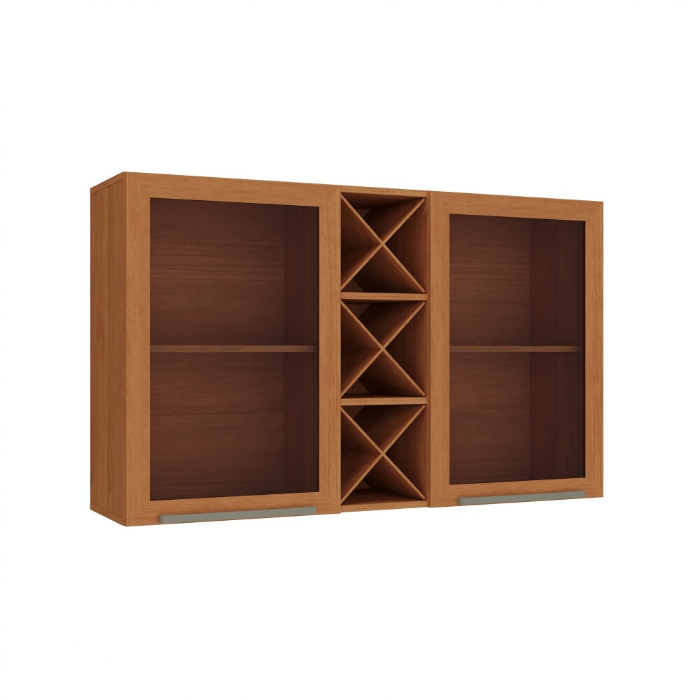 Aereo Favorita 120 - 2 Puertas Vidrio Cinamomo