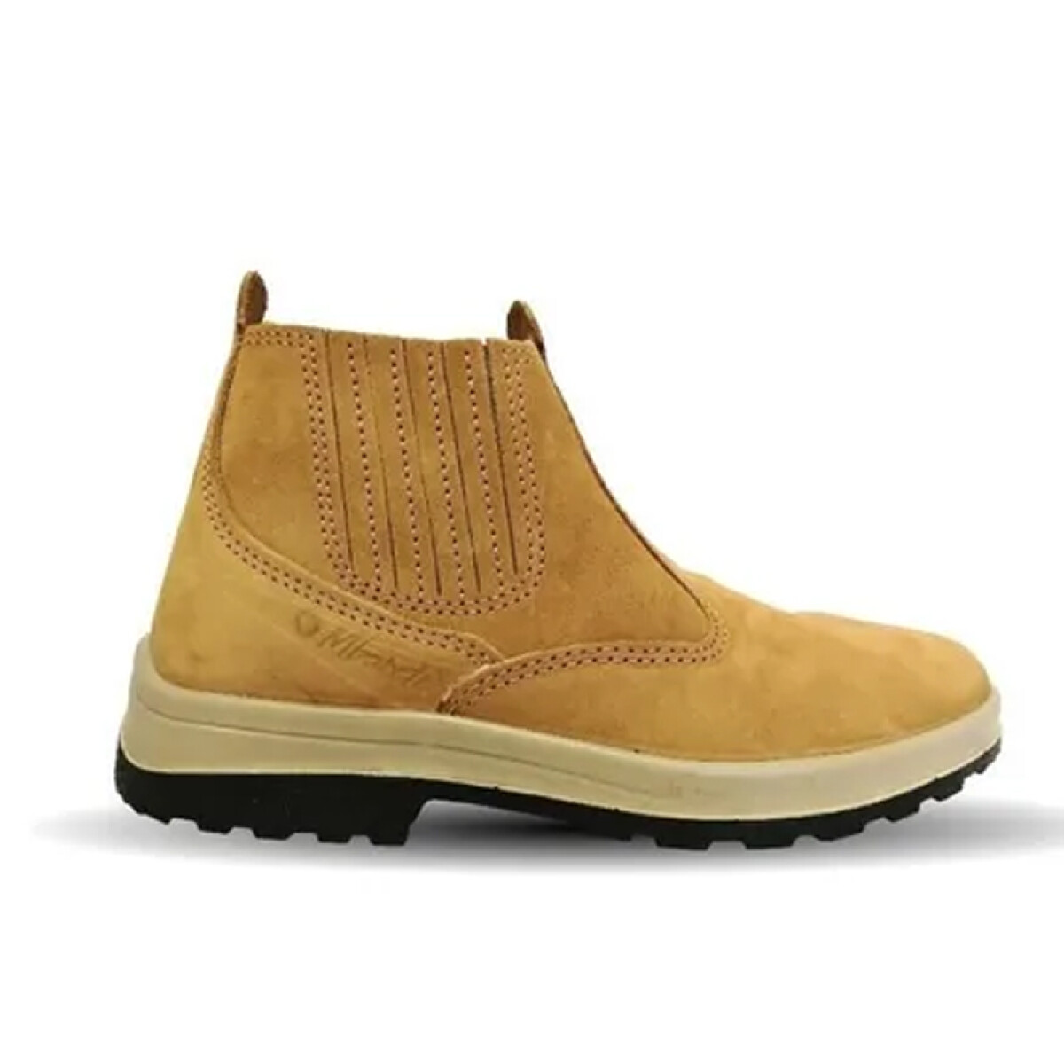 BOTIN CUERO TOP NOBUCK MARRON PUNTERA PLASTICA T.47 WORKSAFE ++ - N/a 