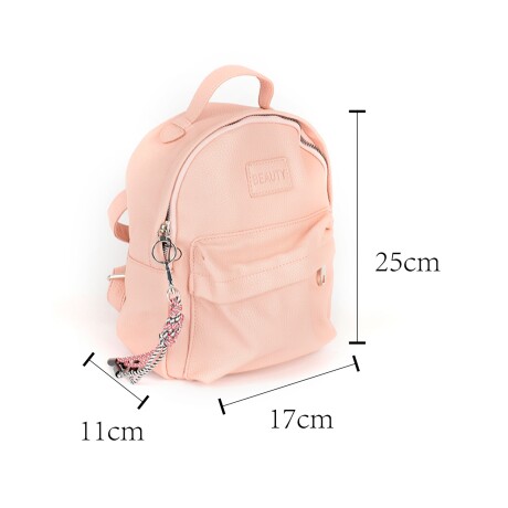 Mochila Canva modelo Sienna en nylon Celeste
