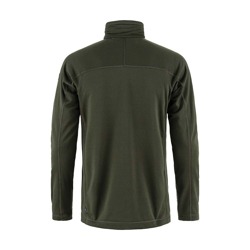 Casaca Fjallraven Abisko Lite Fleece Jacket M Hombre Deep Forest
